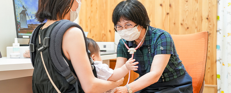 親子に寄り添う丁寧な診療